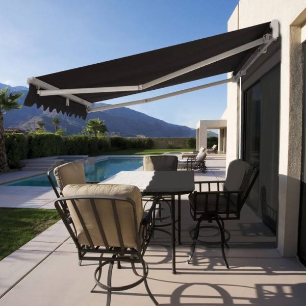 folding arm awning