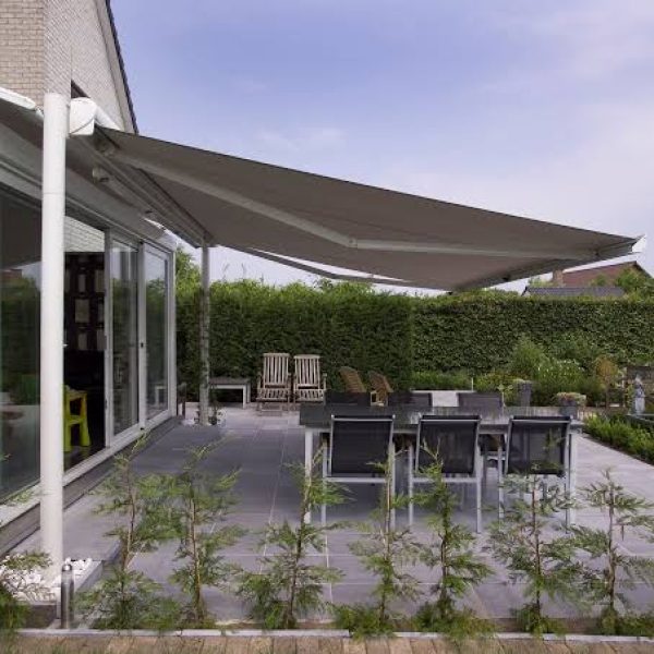 folding arm awning