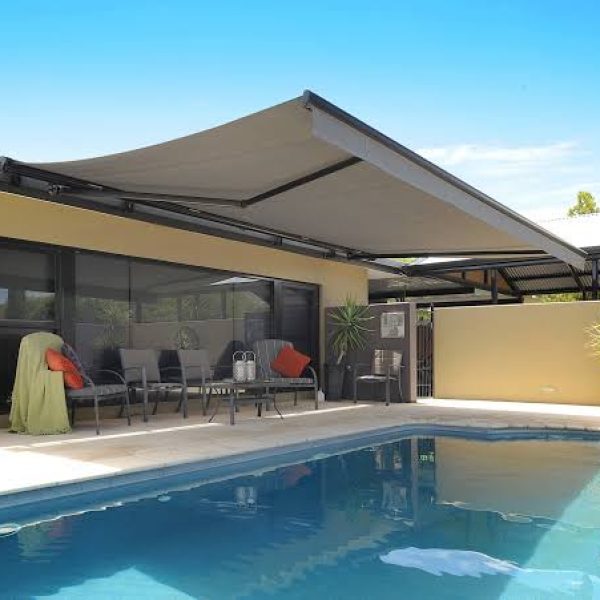 folding arm awning