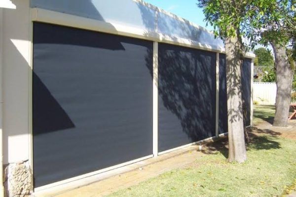 Ziptrak outdoor blinds