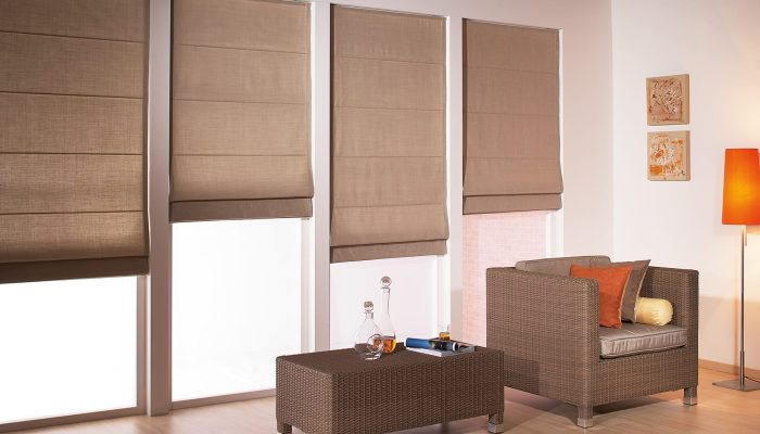 Roman blinds systems
